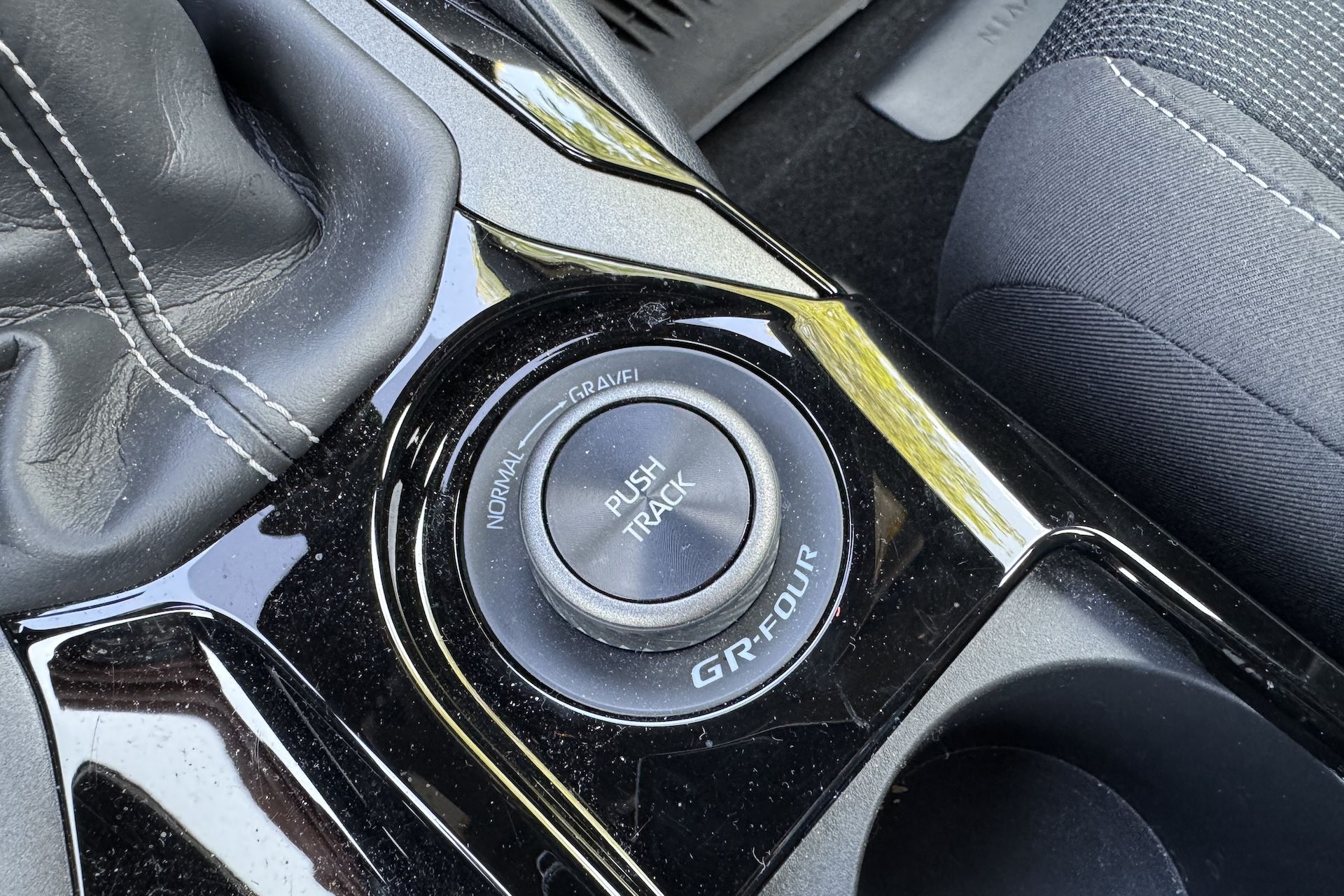 2025 Toyota GR Corolla all-wheel drive settings