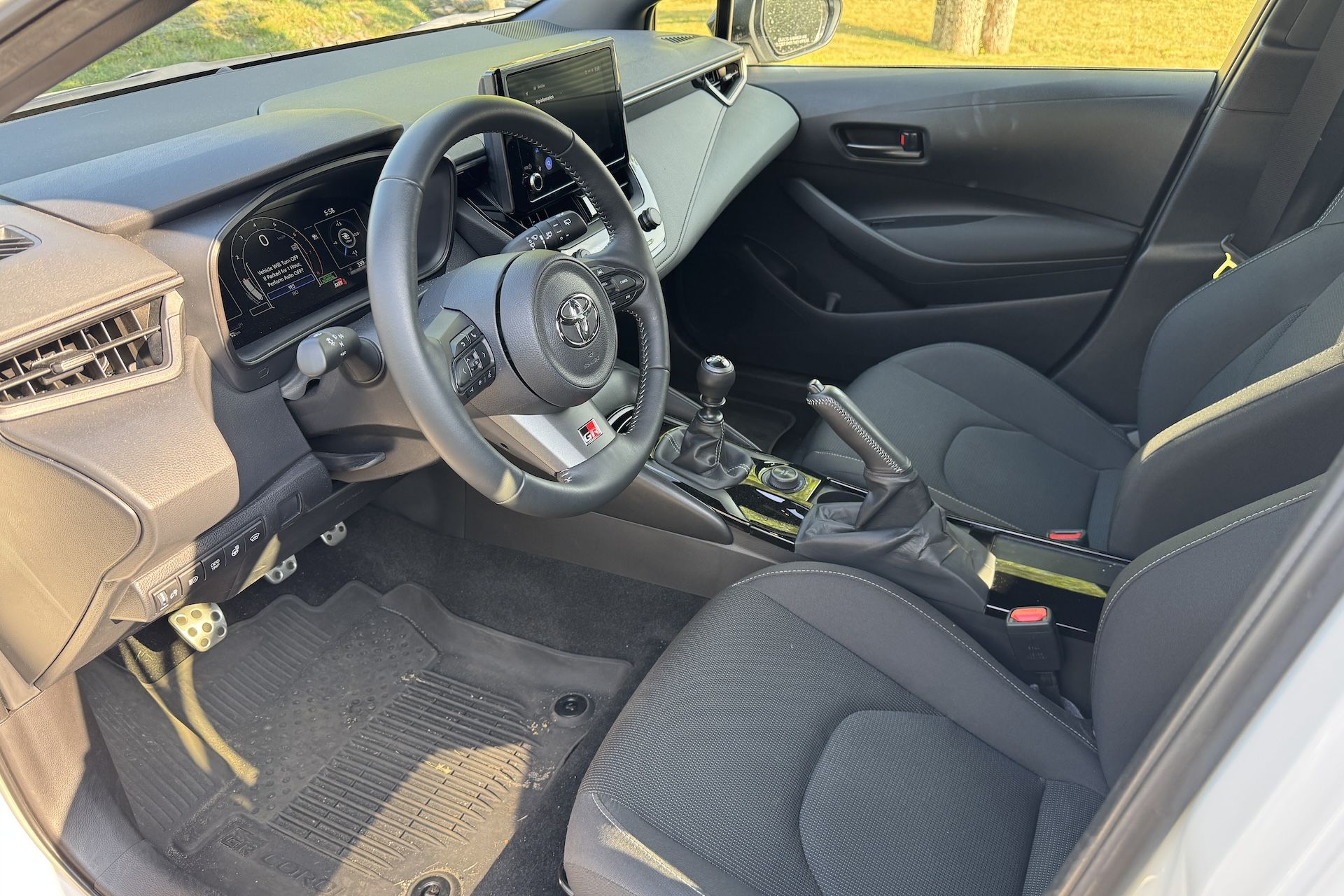 2025 Toyota GR Corolla cabin