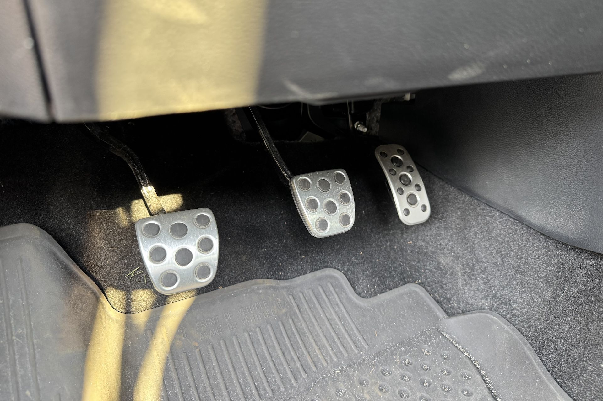 2025 Toyota GR Corolla pedals