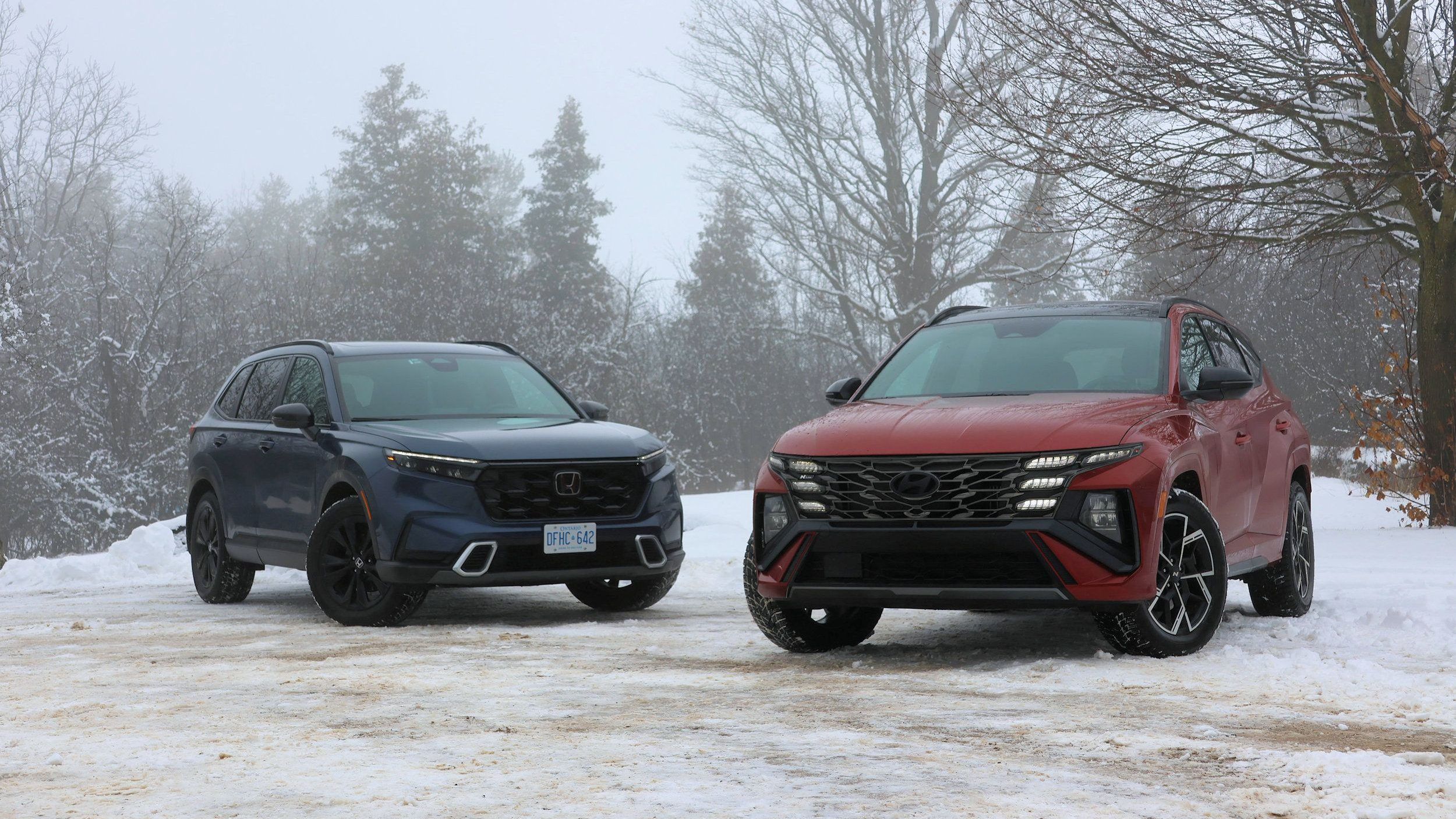 2026 Honda CR-V Hybrid vs 2026 Hyundai Tucson Hybrid