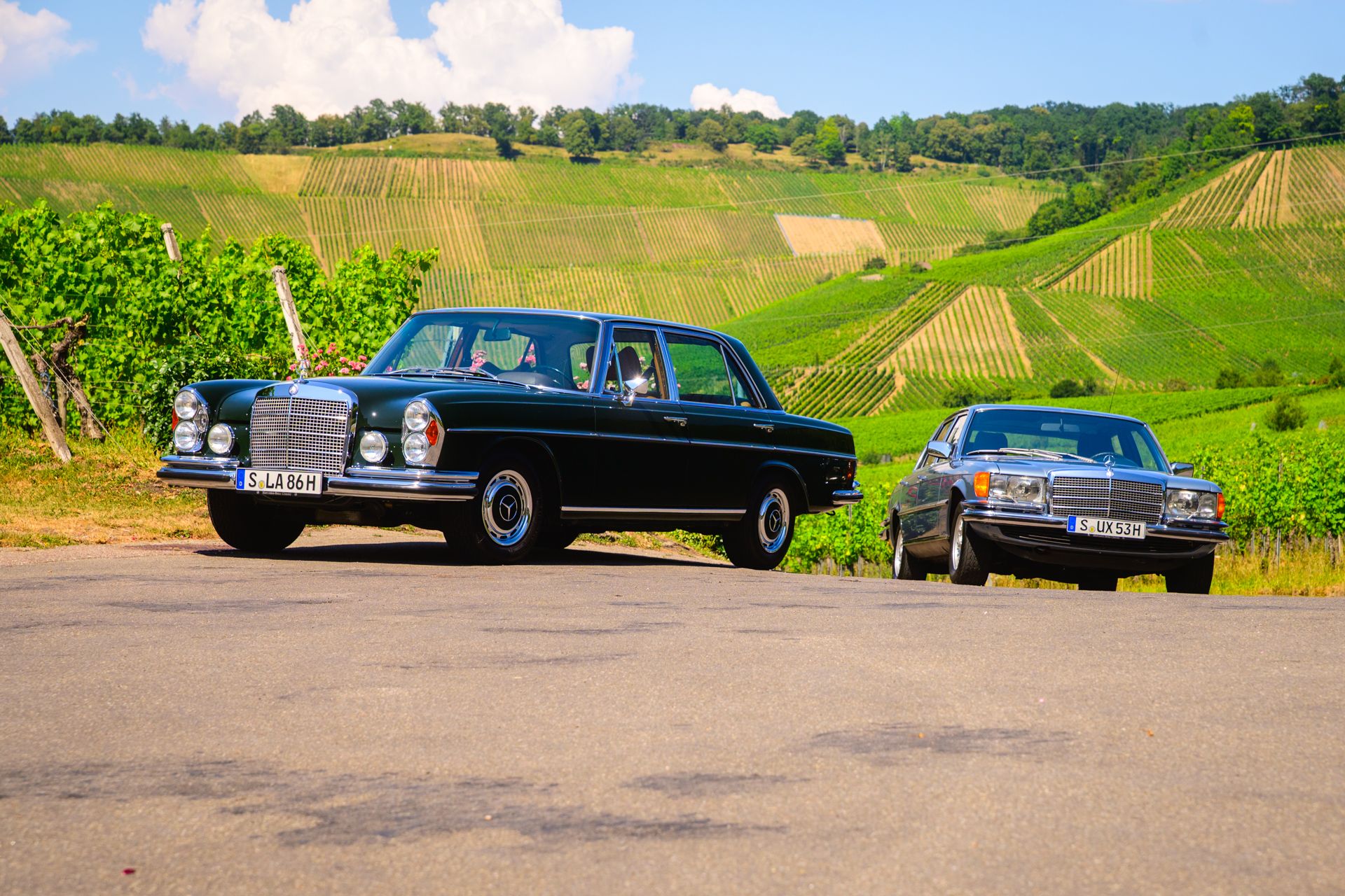 Mercedes-Benz 300 SEL W109 and 450 SEL W116