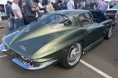 1963 Chevrolet Corvette split-window restomod auctioned by Barrett-Jackson in January 2026