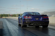 2026 Chevrolet Corvette ZR1X completing the quarter-mile in 8.675s at 159.57 mph