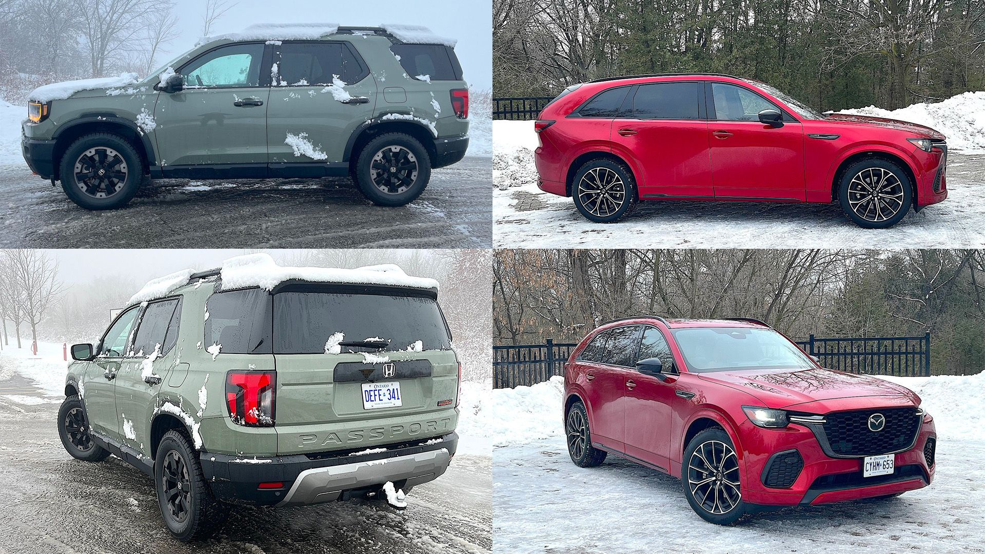 2025 Mazda CX-70 vs 2026 Honda Passport TrailSport