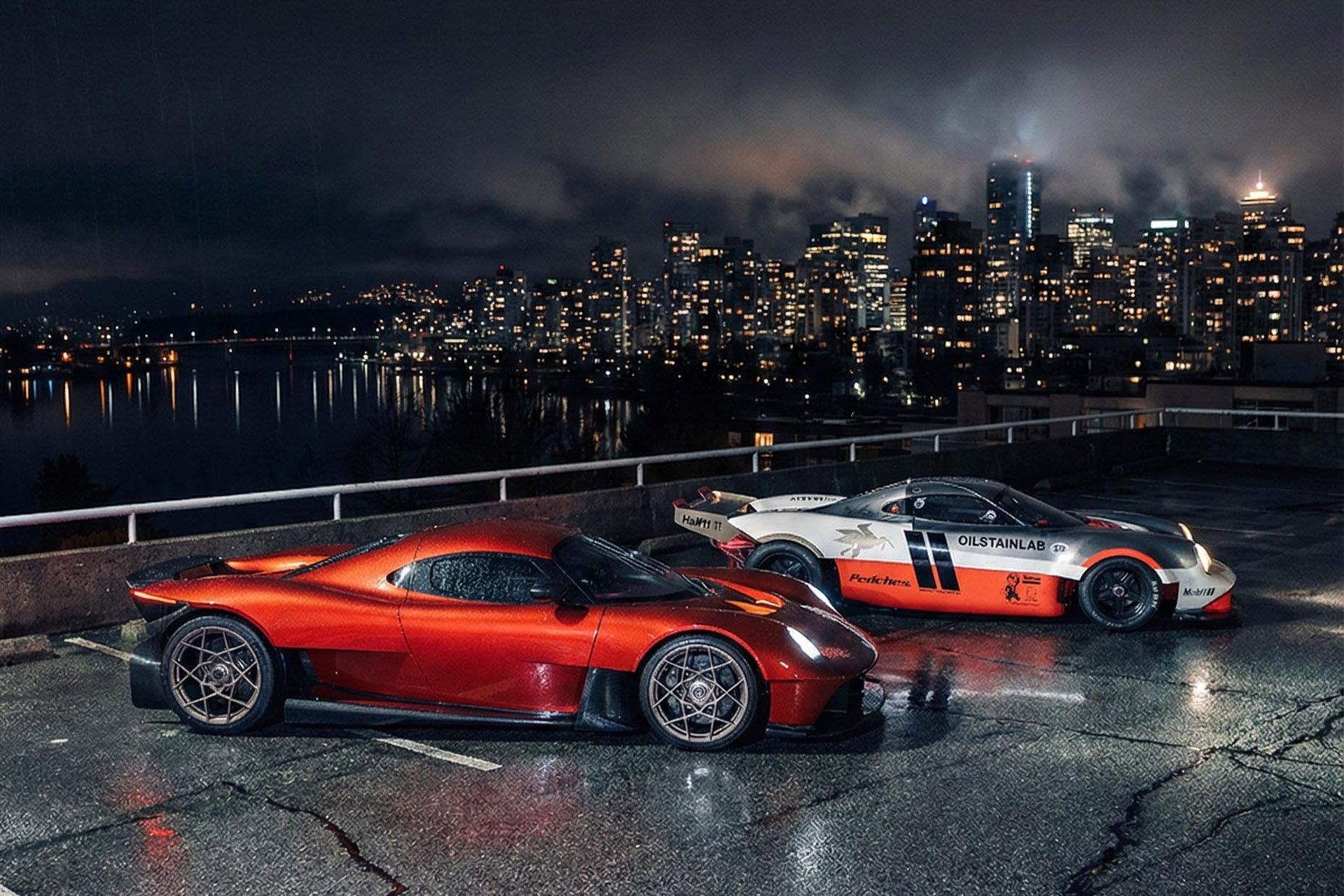 The Oilstainlab HF-11 (foreground) and Half11 in Vancouver, B.C.