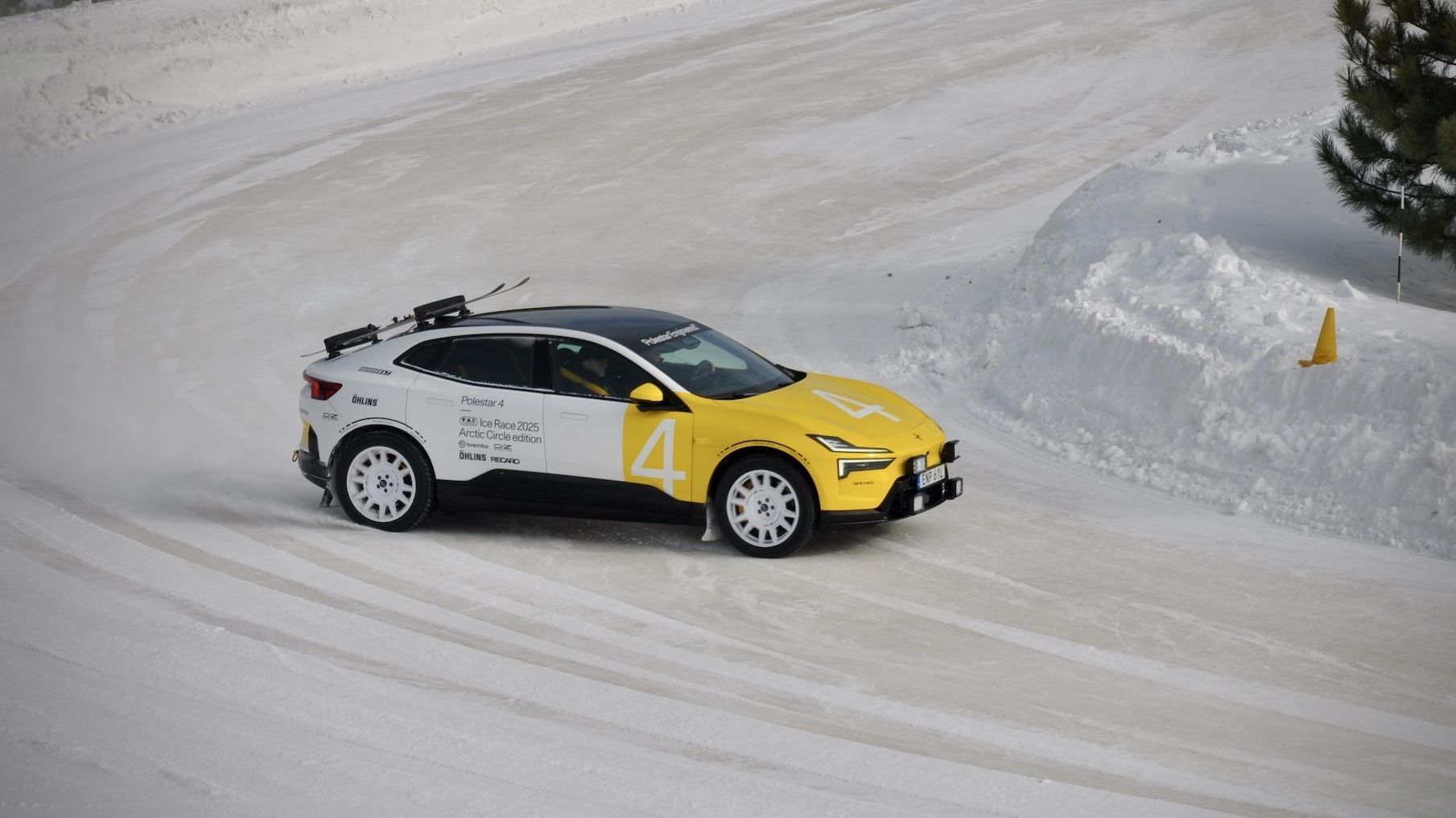 Polestar 4 winter drive experience