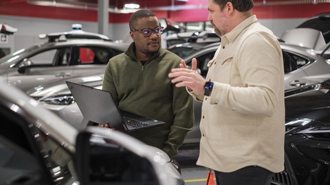 Engineers with Toyota's Woven division