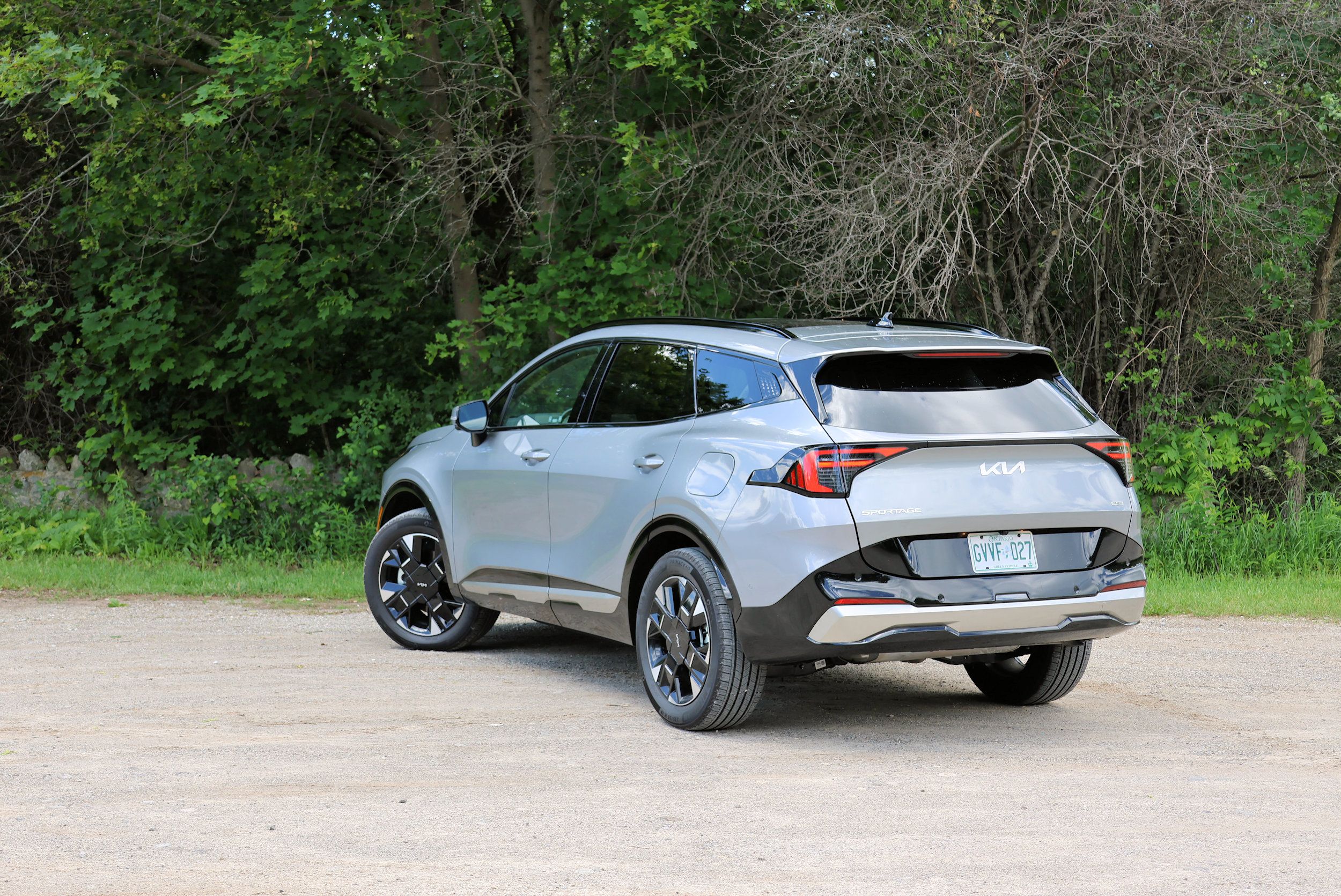 كيا سبورتاج PHEV من الخلف