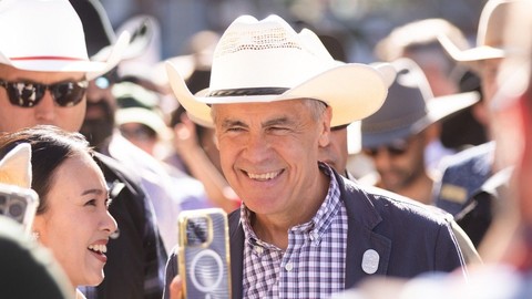 Carney defended the deal in an interview with CTV at the Calgary Stampede on Sunday.
