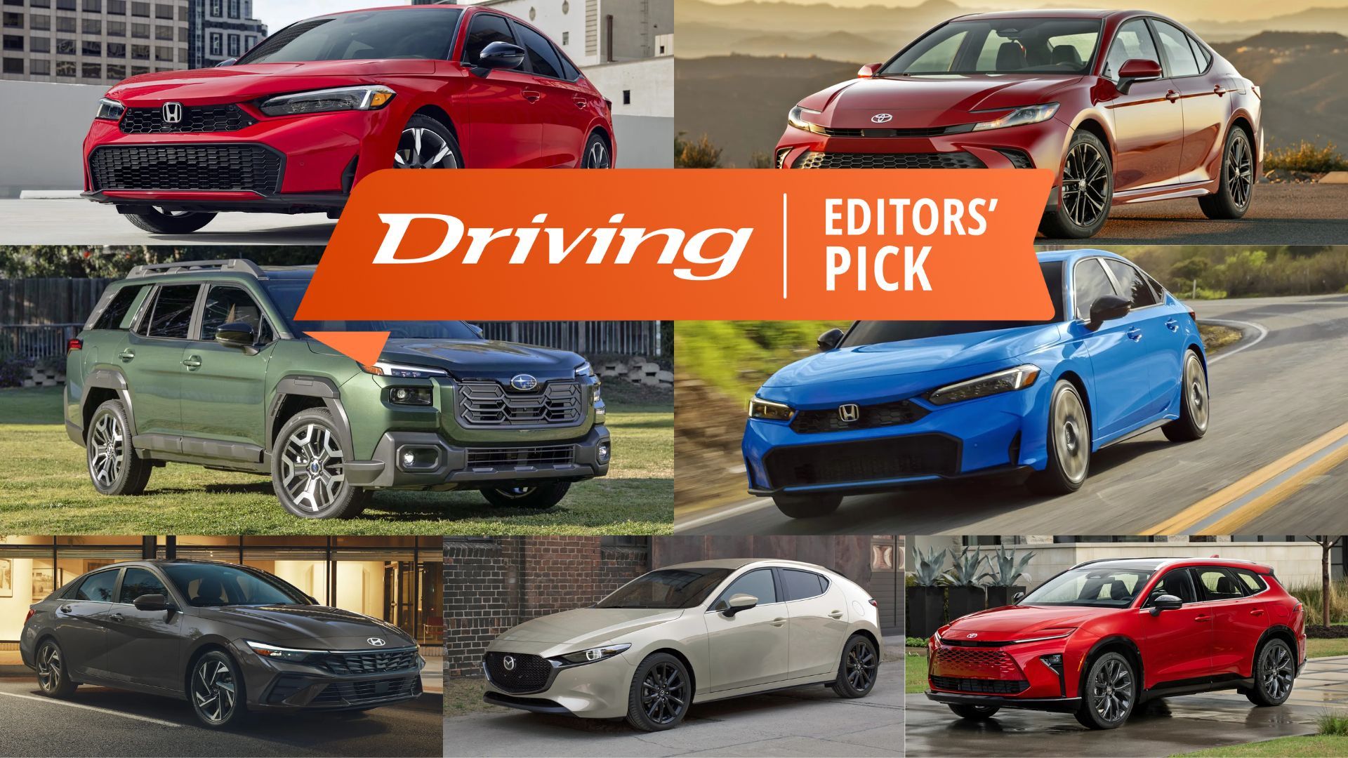 Best Cars in Canada for 2026: Driving.ca Editors' Picks