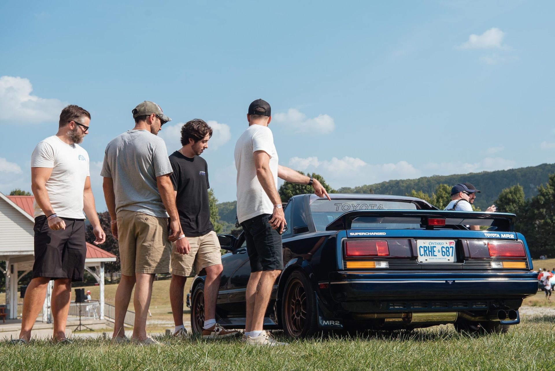A Toyota MR2 at the Oblivion Car and Culture Show