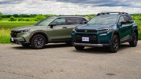 2026 Toyota RAV4 Hybrid Woodland vs 2026 Honda CR-V Hybrid Trailsport