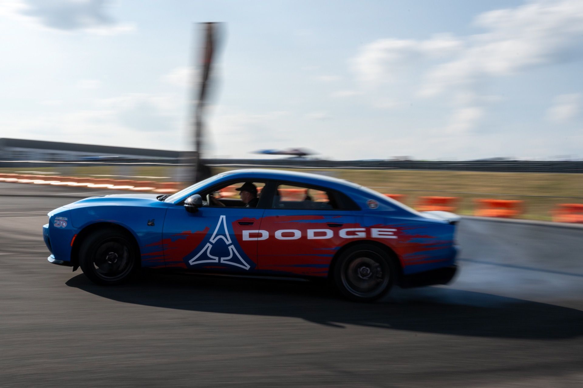 Dodge Thrill Rides in gasoline-powered 550-horsepower Sixpack-powered Dodge Charger Scat Pack muscle cars were once again a fan-favourite attraction at the 11th Roadkill Nights main event