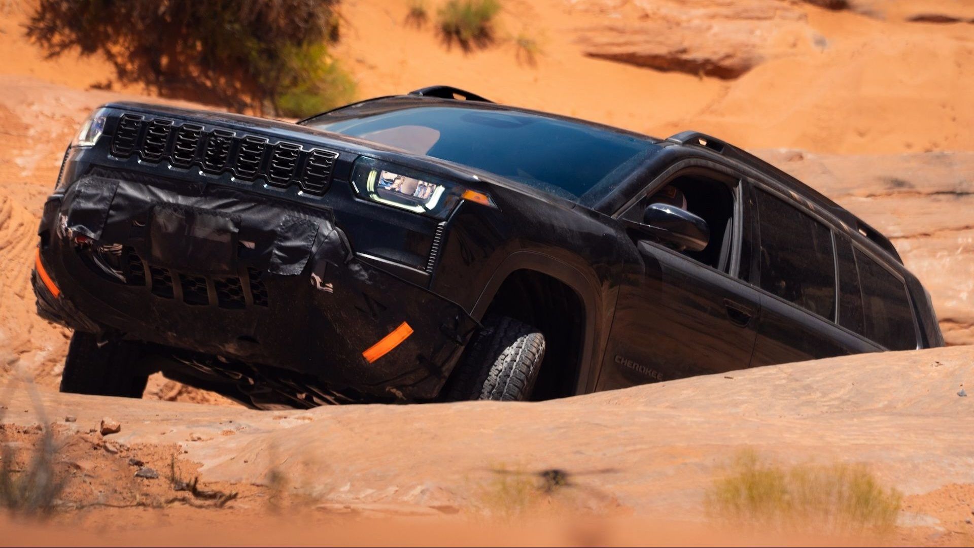 Jeep teases upcoming Cherokee Trailhawk