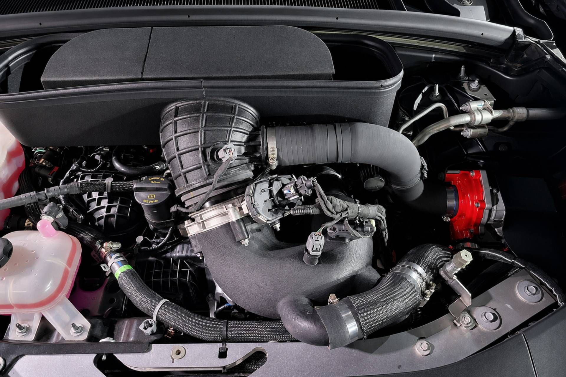 SRT eBoost Air e-compressor technology powertrain concept