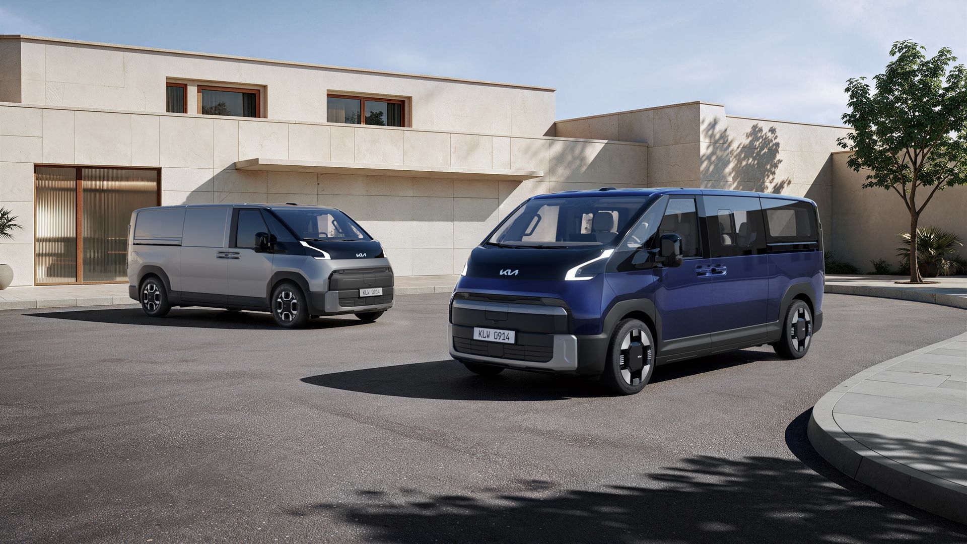Kia PV7 Cargo and Passenger vans
