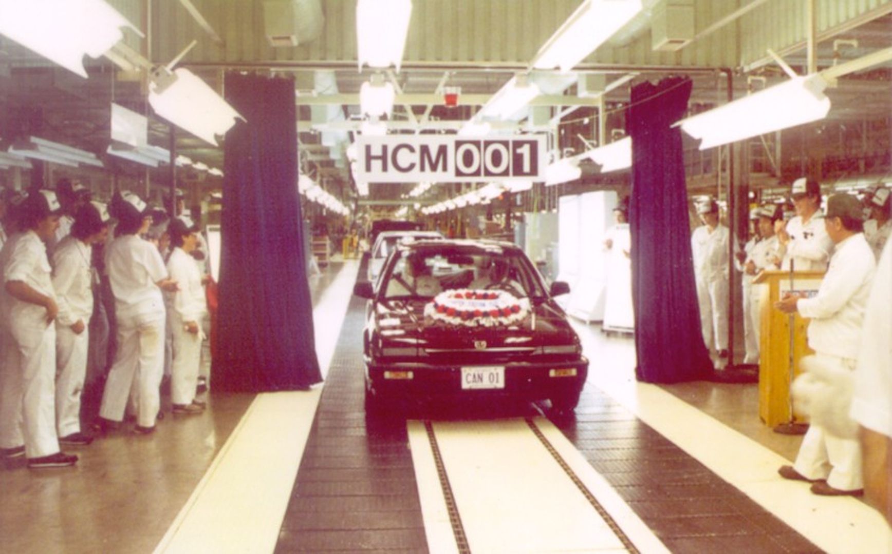 A 1986 Accord was the first Honda built in Canada, in the plant in Alliston, Ontario