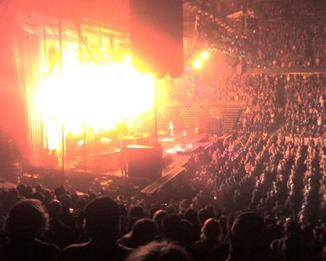 Ozzy Osbourne with Rob Zombie. Monday, Oct. 22, 2007. Rexall Place