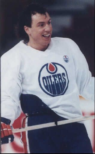 1990-91 Craig Muni Edmonton Oilers Game Worn Jersey