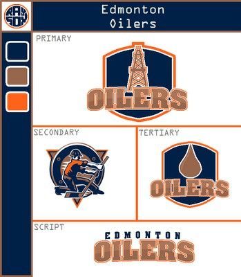 Edmonton Oilers new crest
