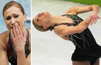 Canadian figure skater Joannie Rochette.