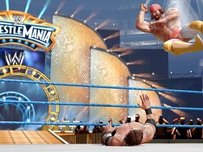 The Flying Elbow Drop in WWE All Stars