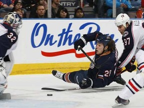 Columbus Blue Jackets v Edmonton Oilers