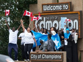 Step Up for Somalia fund-raisers arrive in Edmonton Sunday afternoon
