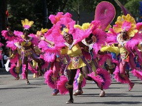 Dancers in the 2010 Cariwest Parade
