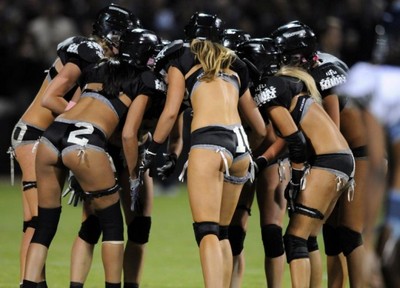 Would you pay to go see a lingerie football game?
