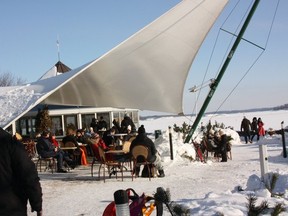 A Helisinki cafe on the banks of the Baltic sea. Photo by Coun. Ben Henderson.