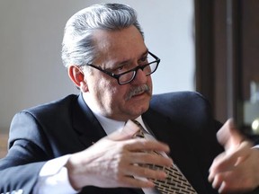 Gene Zwozdesky, Speaker of Alberta's Legislative Assembly. (Photo by Ed Kaiser, Edmonton Journal)