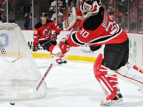 Martin Brodeur routinely handles the puck ten times a period, and has a significant effect on the flow of play.