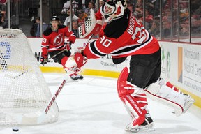 Martin Brodeur routinely handles the puck ten times a period, and has a significant effect on the flow of play.