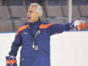 Coach Tom Renney has been shown the door by the Edmonton Oilers.