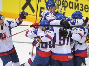 It's always a sweet feeling to beat Canada at an international tournament, as players from Slovakia can attest.