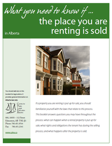 What you need to know if the place you are renting is sold