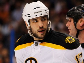 Milan Lucic, Boston Bruins (Bruce Bennett/Getty Images)
