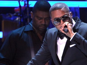 Rapper NAS performs onstage during the 2012 ESPY Awards at Nokia Theatre in L.A.