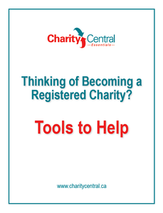 Thinking of Becoming a Registered Charity?: Tools to Help