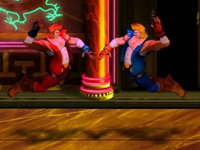Tough-guy brothers Billy and Jimmy return for an all-new adventure in "Double Dragon Neon."