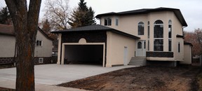 The type of front garage some residents believe doesn't belong in mature neighbourhoods. Photo by Bruce Edwards.