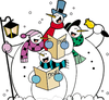 Singing snowmen