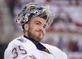 Yann Danis reflects on one that got away. (Photo: Steven Christy/OKC Barons)