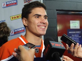 Nail Yakupov seemed comfortable when addressing English language media in Edmonton last fall.