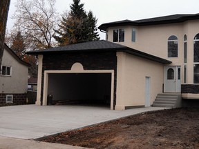 A front garage in the Jasper Place neighbourhood. Photo by Bruce Edwards, Edmonton Journal