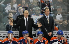 EDMONTON, AB. JANUARY 24, 2013 - of the Edmonton Oilers,  of the Los Angeles Kings at Rexall Place in Edmonton.  JIM MATHESON STORY. SHAUGHN BUTTS/EDMONTON JOURNAL