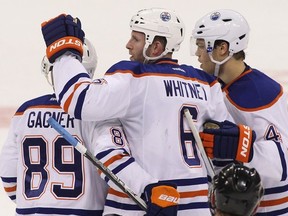 Ryan Whitney is looking to recover his form as a central figure in Edmonton Oilers' offence.