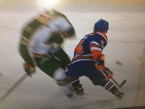 Taylor Hall's rough justice on Cal Clutterbuck