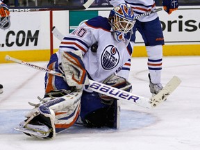 Edmonton Oilers goalie Devan Dubnyk.